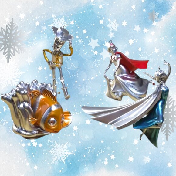 Hallmark Keepsake Ornament 2023 Pixar And Princesses Disney 100 Years of Wonder - Picture 3 of 14